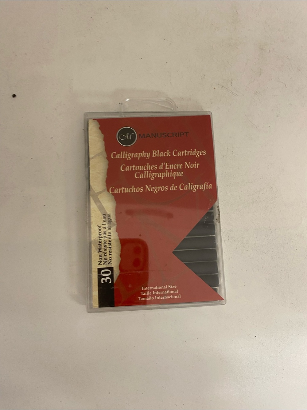 Manuscript Calligraphy Black Ink Cartridges - Black Pack